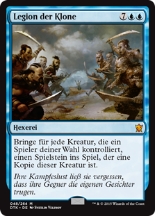 Clone Legion\nDragons of Tarkir - German\nSingle\nMagic The Gathering