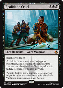 Cruel Reality\nAmonkhet - Portuguese\nSingle\nMagic The Gathering