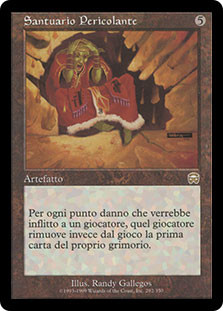 Crumbling Sanctuary\nMercadian Masques - Italian\nSingle\nMagic The Gathering