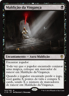 Curse of Vengeance\nCommander: 2016 Edition - Portuguese\nSingle\nMagic The Gathering
