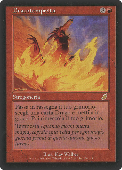 Dragonstorm\nScourge - Italian\nSingle\nMagic The Gathering