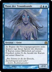 Dreamborn Muse\nCommander: 2011 Edition - German\nSingle\nMagic The Gathering