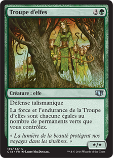 Drove of Elves\nCommander: 2014 Edition - French\nSingle\nMagic The Gathering
