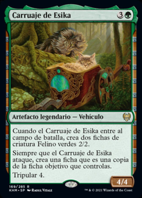 Esika's Chariot\nKaldheim - Spanish\nSingle\nMagic The Gathering