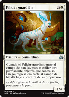 Felidar Guardian\nAether Revolt - Spanish\nSingle\nMagic The Gathering