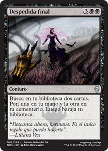 Final Parting\nDominaria - Spanish\nSingle\nMagic The Gathering
