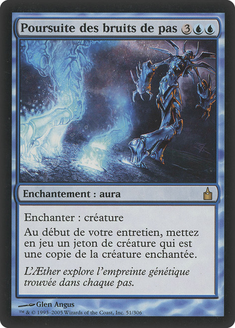 Followed Footsteps\nRavnica: City of Guilds - German\nSingle\nMagic The Gathering