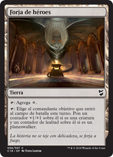 Forge of Heroes\nCommander: 2018 Edition - Spanish\nSingle\nMagic The Gathering