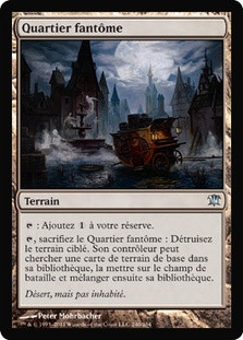 Ghost Quarter\nInnistrad - French\nSingle\nMagic The Gathering