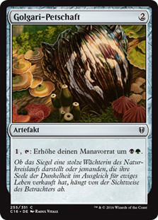 Golgari Signet\nCommander: 2016 Edition - German\nSingle\nMagic The Gathering