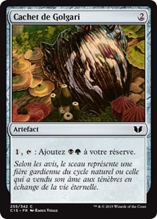 Golgari Signet\nCommander: 2015 Edition - French\nSingle\nMagic The Gathering