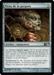 Gorgon Flail\nMagic 2010 Core Set - French\nSingle\nMagic The Gathering