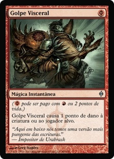 Gut Shot\nNew Phyrexia - Portuguese\nSingle\nMagic The Gathering