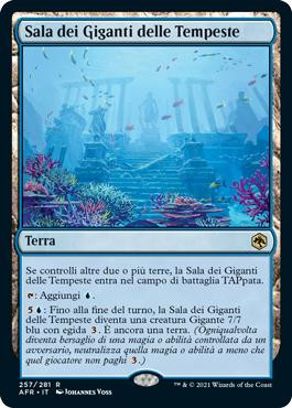 Hall of Storm Giants\nAdventures in the Forgotten Realms - Italian\nSingle\nMagic The Gathering