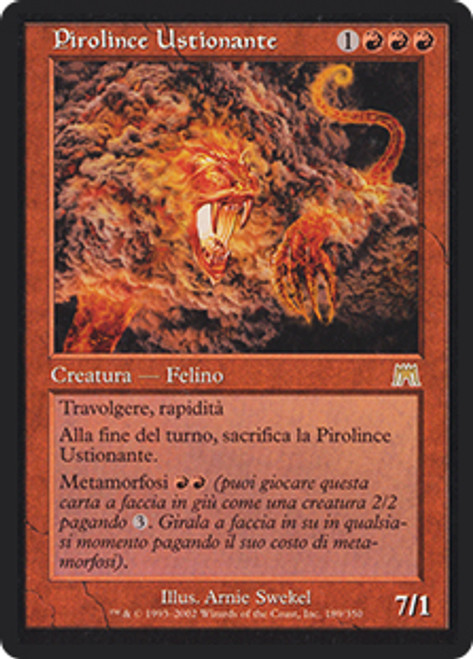 サインド オンスロート 焦熱の火猫 foil 英語 サインド オンスロート 焦熱の火猫 foil 英語 サインド