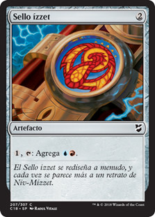 Izzet Signet\nCommander: 2018 Edition - Spanish\nSingle\nMagic The Gathering