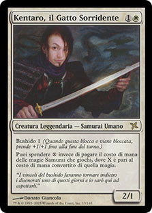Kentaro, the Smiling Cat\nBetrayers of Kamigawa - Italian\nSingle\nMagic The Gathering
