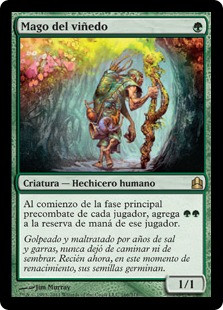 Magus of the Vineyard\nCommander: 2011 Edition - Spanish\nSingle\nMagic The Gathering