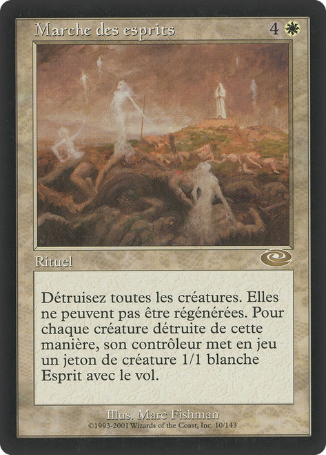 March of Souls\nPlaneshift - French\nSingle\nMagic The Gathering