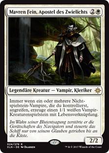 Mavren Fein, Dusk Apostle\nIxalan - German\nSingle\nMagic The Gathering
