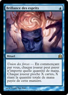 Minds Aglow\nCommander: 2011 Edition - French\nSingle\nMagic The Gathering