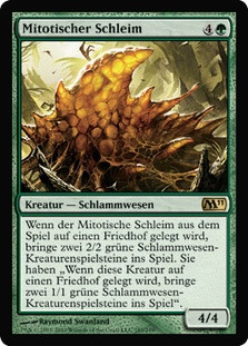 Mitotic Slime\nMagic 2011 Core Set - German\nSingle\nMagic The Gathering