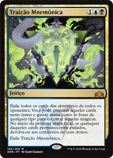 Mnemonic Betrayal\nGuilds of Ravnica - Portuguese\nSingle\nMagic The Gathering