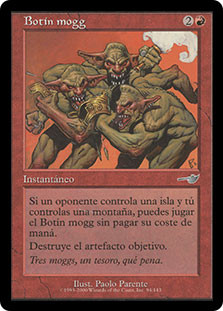 Mogg Salvage\nNemesis - Spanish\nSingle\nMagic The Gathering