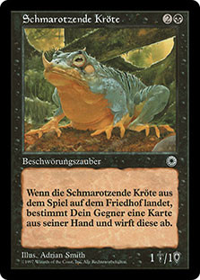 Noxious Toad\nPortal - German\nSingle\nMagic The Gathering