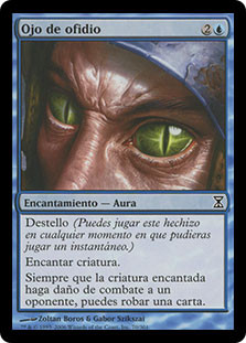 Ophidian Eye\nTime Spiral - Spanish\nSingle\nMagic The Gathering
