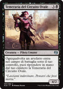 Ovalchase Daredevil\nKaladesh - Italian\nSingle\nMagic The Gathering