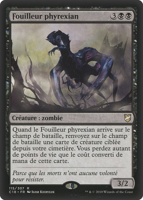 Phyrexian Delver\nCommander: 2018 Edition - French\nSingle\nMagic The Gathering