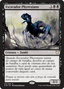 Phyrexian Delver\nCommander: 2018 Edition - Portuguese\nSingle\nMagic The Gathering