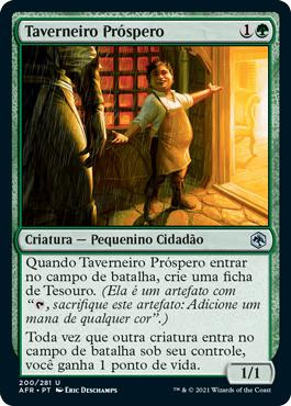 Prosperous Innkeeper\nAdventures in the Forgotten Realms - Portuguese\nSingle\nMagic The Gathering