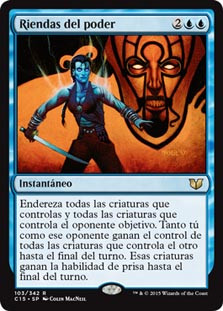 Reins of Power\nCommander: 2015 Edition - Spanish\nSingle\nMagic The Gathering