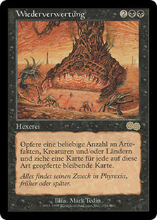 Reprocess\nUrza's Saga - German\nSingle\nMagic The Gathering