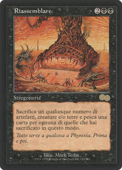 Reprocess\nUrza's Saga - Italian\nSingle\nMagic The Gathering