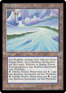River Delta\nIce Age - German\nSingle\nMagic The Gathering