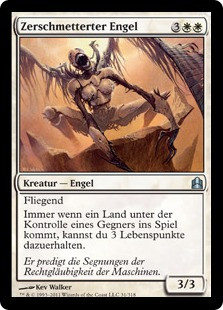 Shattered Angel\nCommander: 2011 Edition - German\nSingle\nMagic The Gathering