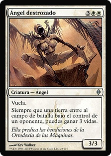Shattered Angel\nNew Phyrexia - Spanish\nSingle\nMagic The Gathering