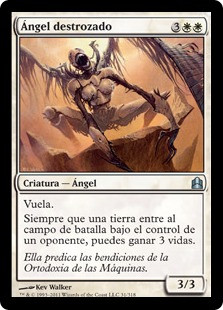 Shattered Angel\nCommander: 2011 Edition - Spanish\nSingle\nMagic The Gathering