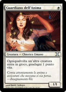 Soul Warden\n10th Edition - Italian\nSingle\nMagic The Gathering