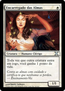 Soul Warden\n10th Edition - Portuguese\nSingle\nMagic The Gathering