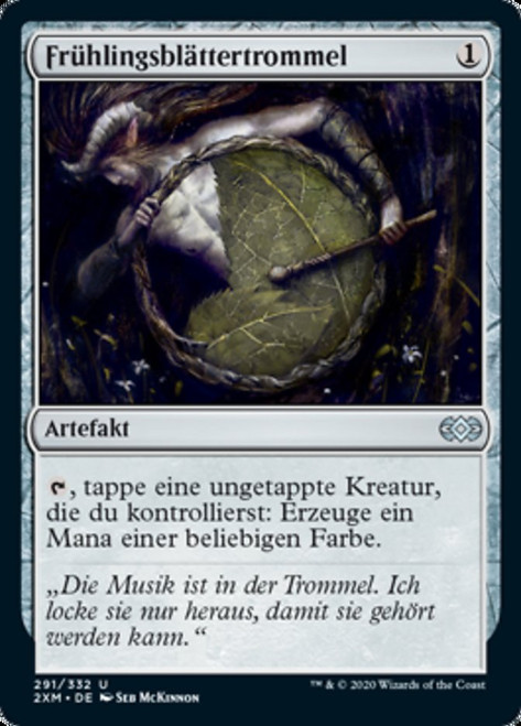 Springleaf Drum\nDouble Masters - German\nSingle\nMagic The Gathering