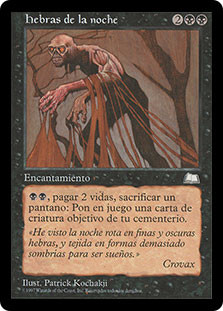 Strands of Night\nWeatherlight - Spanish\nSingle\nMagic The Gathering