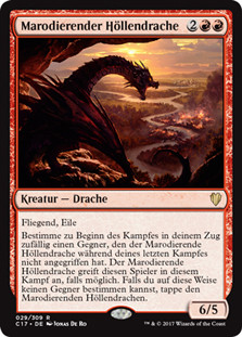Territorial Hellkite\nCommander: 2017 Edition - German\nSingle\nMagic The Gathering