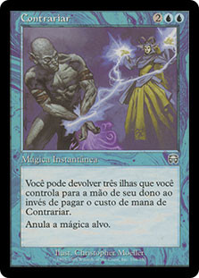 Thwart\nMercadian Masques - Portuguese\nSingle\nMagic The Gathering