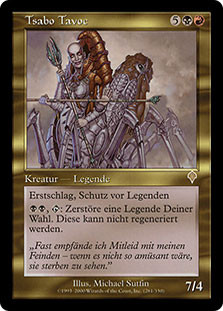 Tsabo Tavoc\nInvasion - German\nSingle\nMagic The Gathering