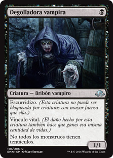 Vampire Cutthroat\nEldritch Moon - Spanish\nSingle\nMagic The Gathering
