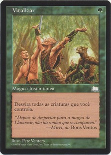 Vitalize\nWeatherlight - Portuguese\nSingle\nMagic The Gathering